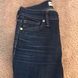 Madewell Dark Wash High Rise Skinny